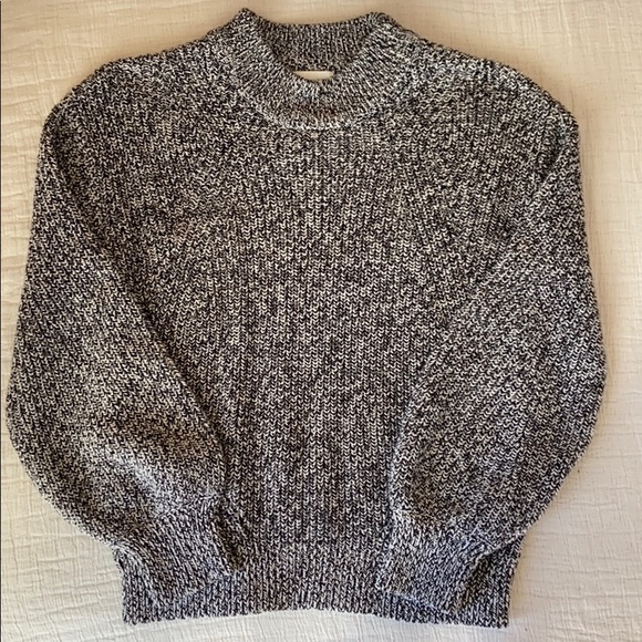 H&M Black Mock Collar Sweater - Picture 4 of 8